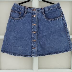 Vintage Bill Blass Jean Skirt 32" waist